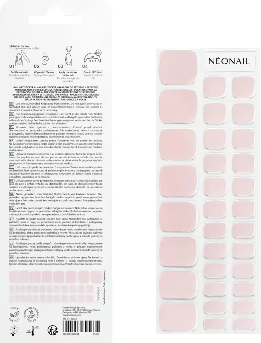 Bild 2 von NEONAIL Gel Stickers Easy On P05
