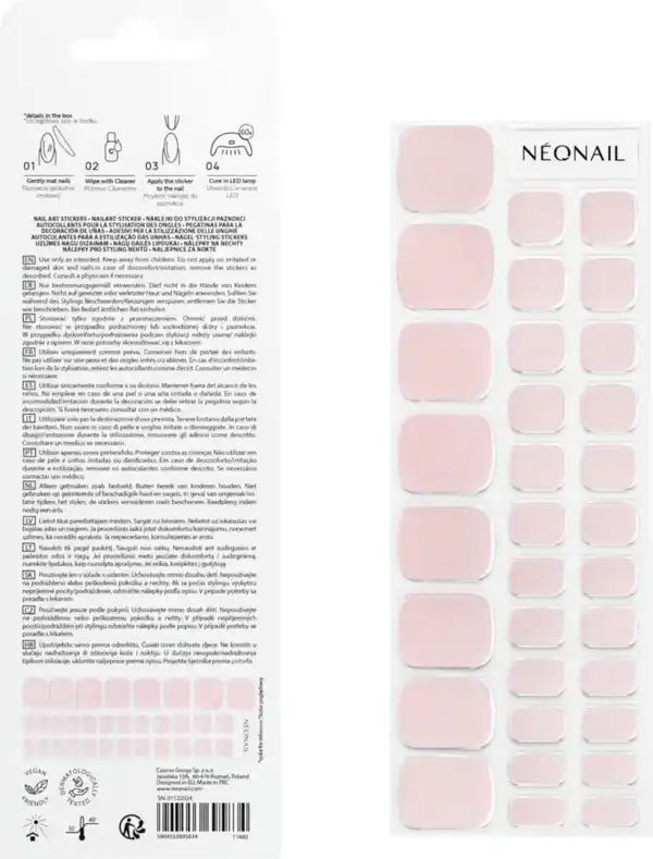 Bild 2 von NEONAIL Gel Stickers Easy On P05