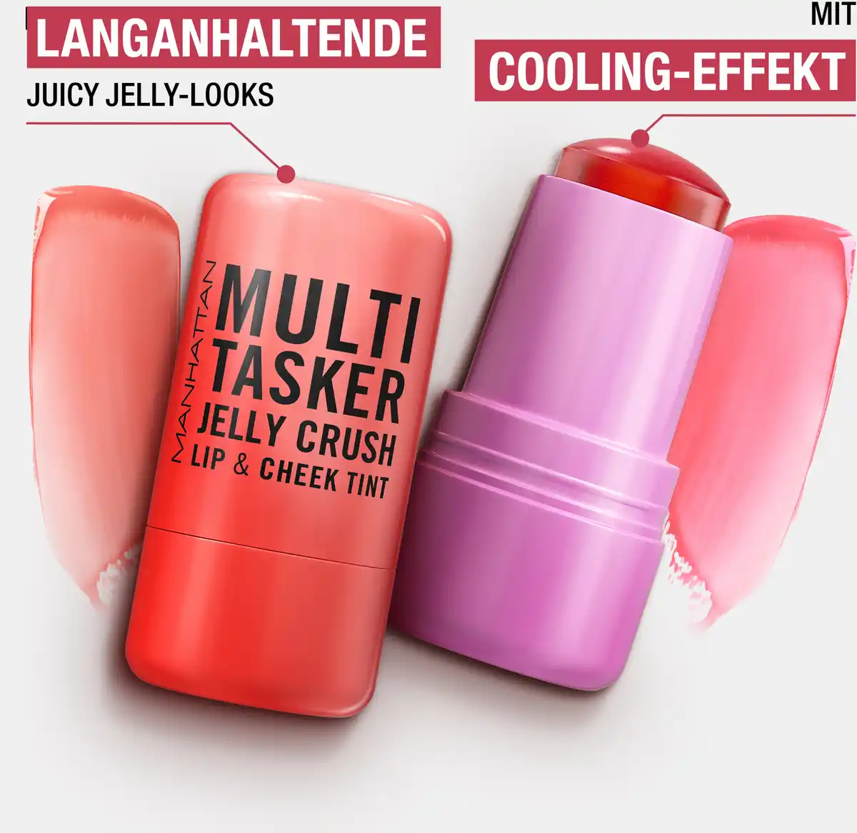 Bild 2 von Manhattan Multi-Tasker Jelly Crush Blush 200 - Pink Sublime, 8,5 g