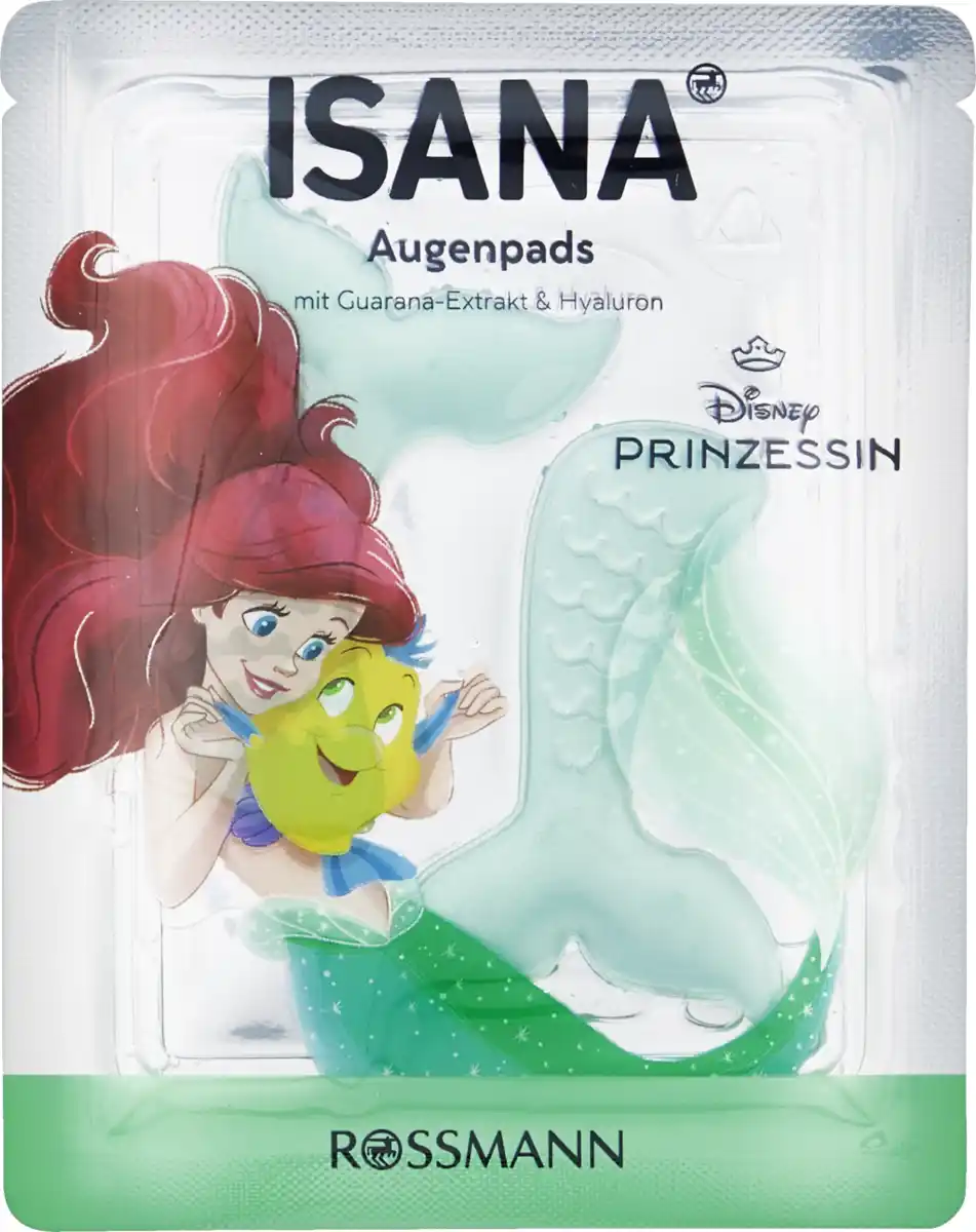 Bild 1 von ISANA Disney Arielle Augenpads Guarana-Extrakt & Hyaluron