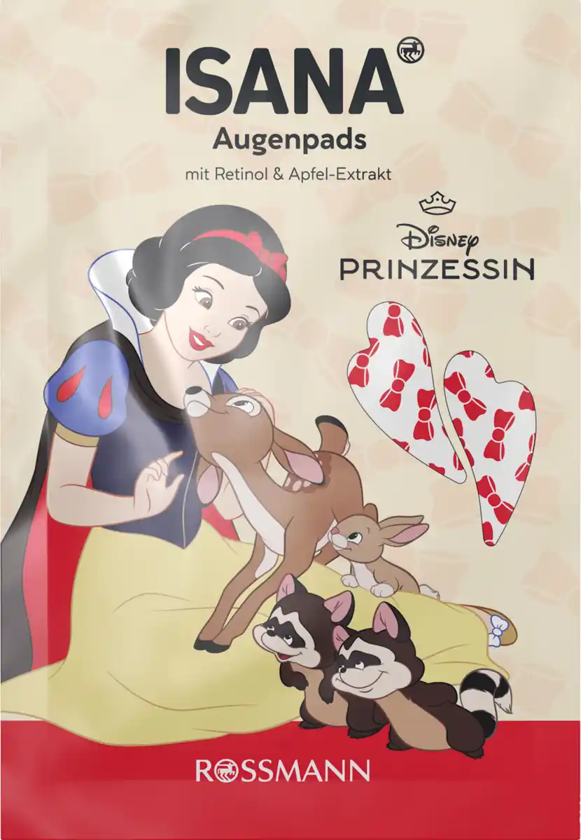 Bild 1 von ISANA Disney Schneewittchen Augenpads Retinol & Apfel-Extrakt