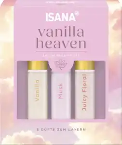 ISANA Eau de Toilette Vanilla Heaven Set, 45 ml