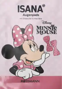ISANA Disney Minnie Mouse Augenpads Sheabutter & Aloe Vera