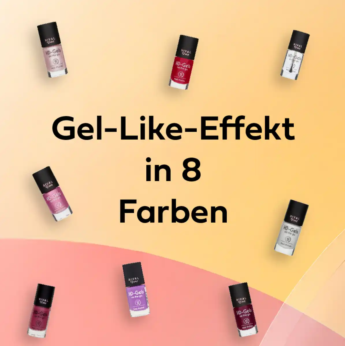 Bild 4 von RIVAL loves me HD-Gels on the go 16 lazy daisy, 9 ml