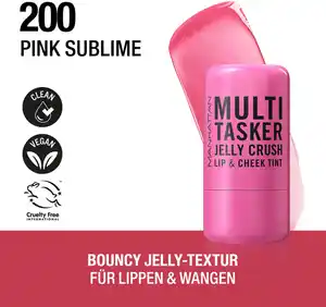 Manhattan Multi-Tasker Jelly Crush Blush 200 - Pink Sublime, 8,5 g