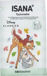 ISANA Disney Bambi Tuchmaske Aloe Vera, Vitamin E & Cupuaçubutter