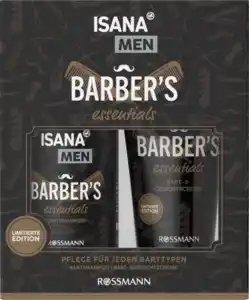 ISANA MEN Barbers essentials Geschenkset, 250 ml