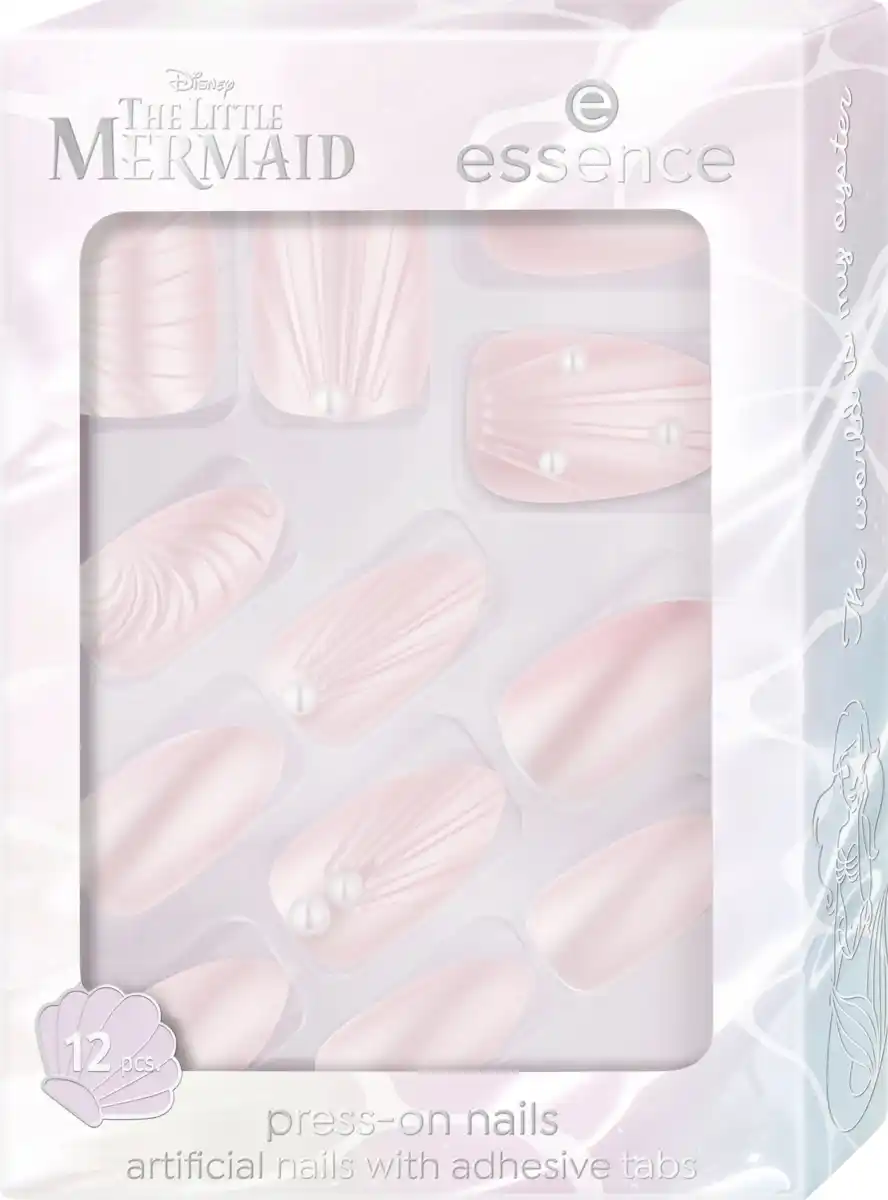 Bild 1 von essence Disney The little Mermaid press-on nails 01 Pearl Of The Sea