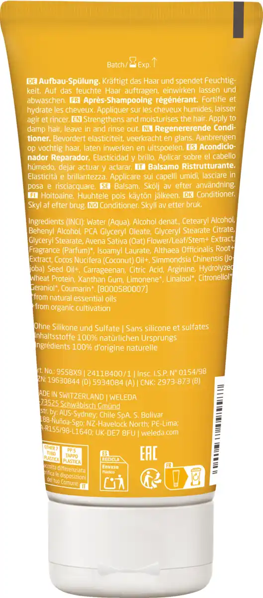 Bild 2 von Weleda Hafer Aufbau-Spülung, 200 ml