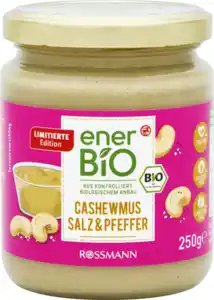 enerBiO Cashewmus Salz & Pfeffer, 250 g