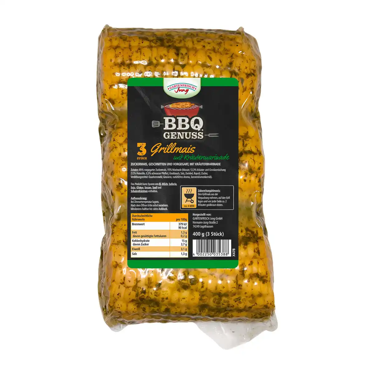 Bild 1 von BBQ Grillmais Kräutermarinade