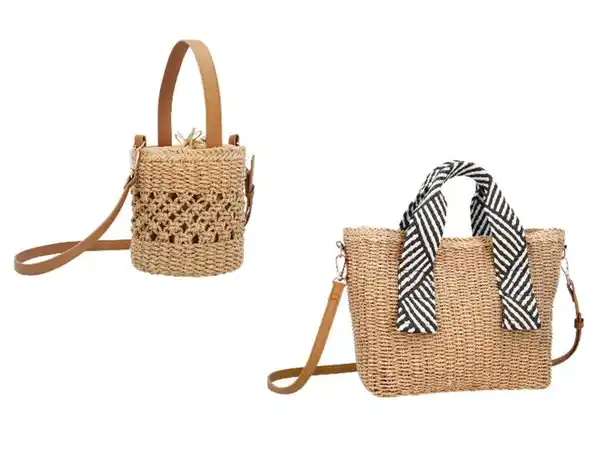 Bild 3 von ESMARA® Bast-Handtasche