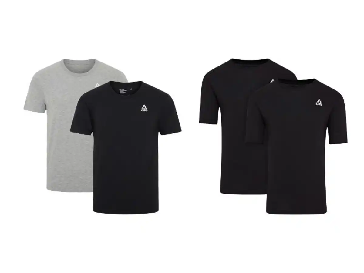 Bild 3 von REEBOK Herren T-Shirt, 2 Stück