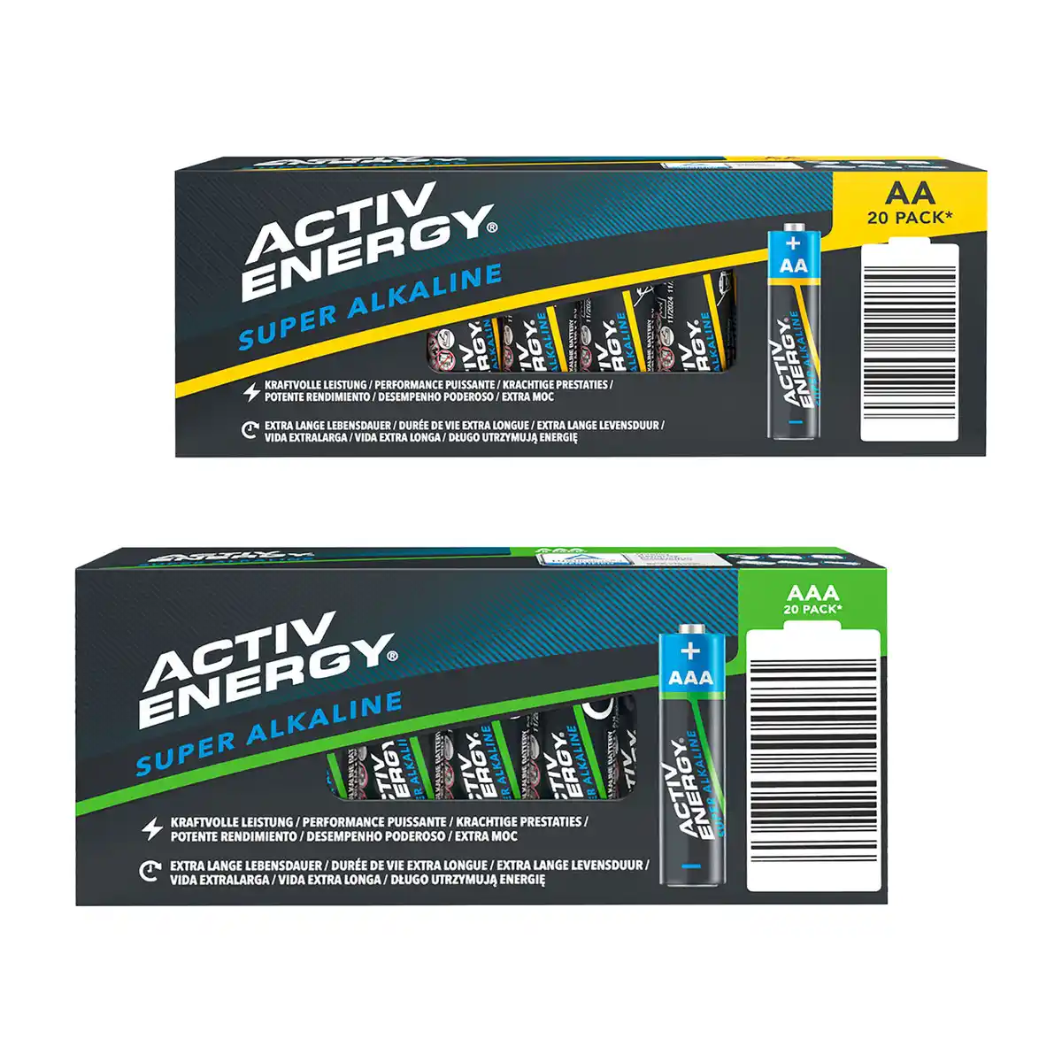 Bild 1 von ACTIV ENERGY Alkaline-Batterien