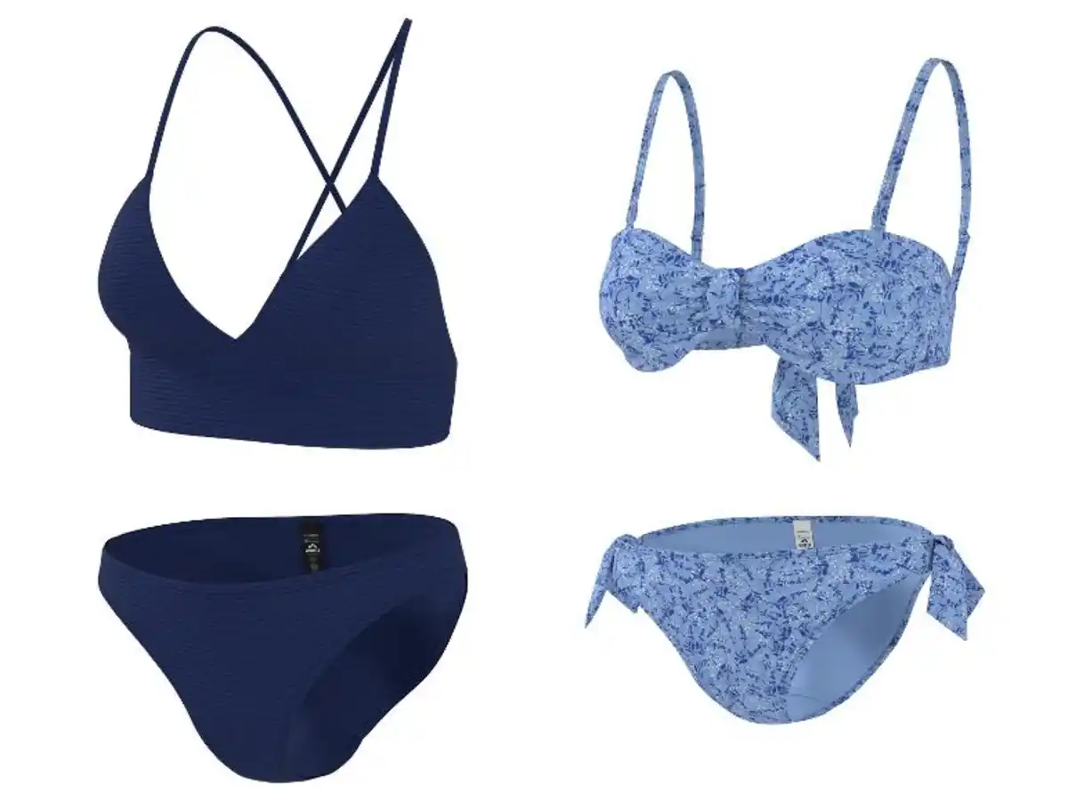 Bild 3 von CRIVIT Damen Bikini-Oberteil / Bikini-Unterteil / Bandeau-Bikini-Oberteil