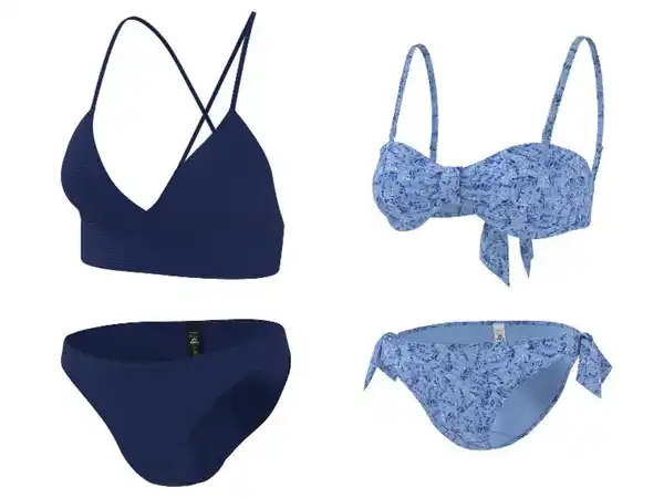 Bild 3 von CRIVIT Damen Bikini-Oberteil / Bikini-Unterteil / Bandeau-Bikini-Oberteil