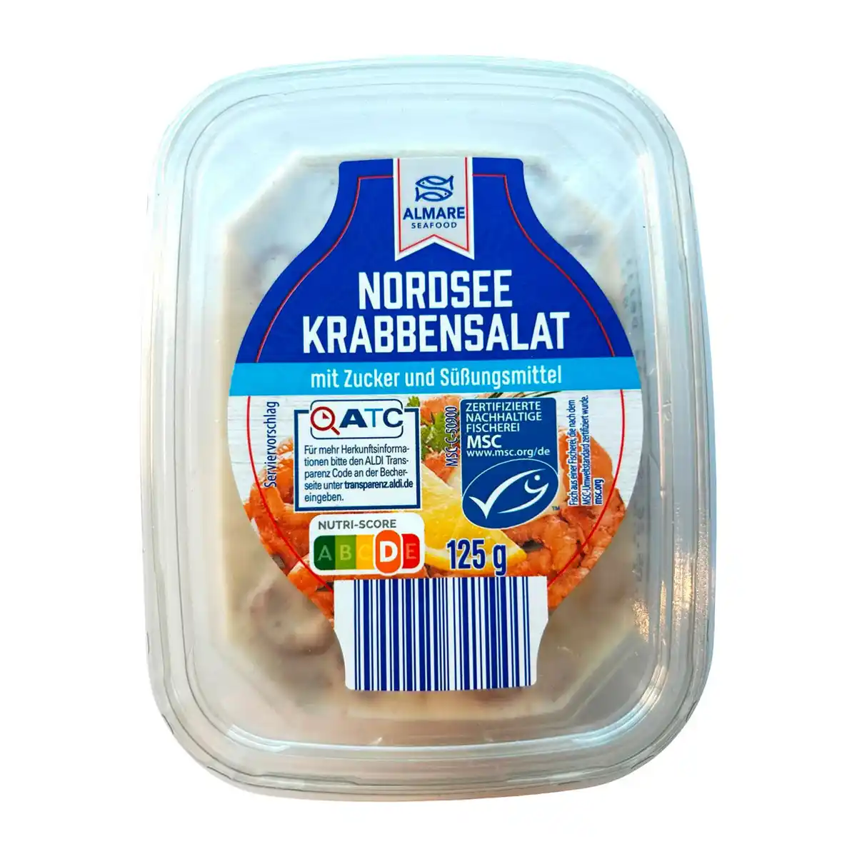 Bild 1 von ALMARE Nordseekrabbensalat