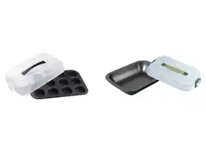 ZENKER Muffinblech / Dessertform, mit Transporthaube