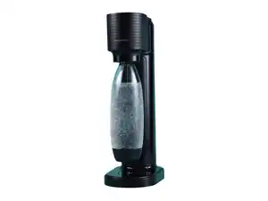 SODASTREAM Gaia schwarz inkl. 1 L Flasche und Zylinder""