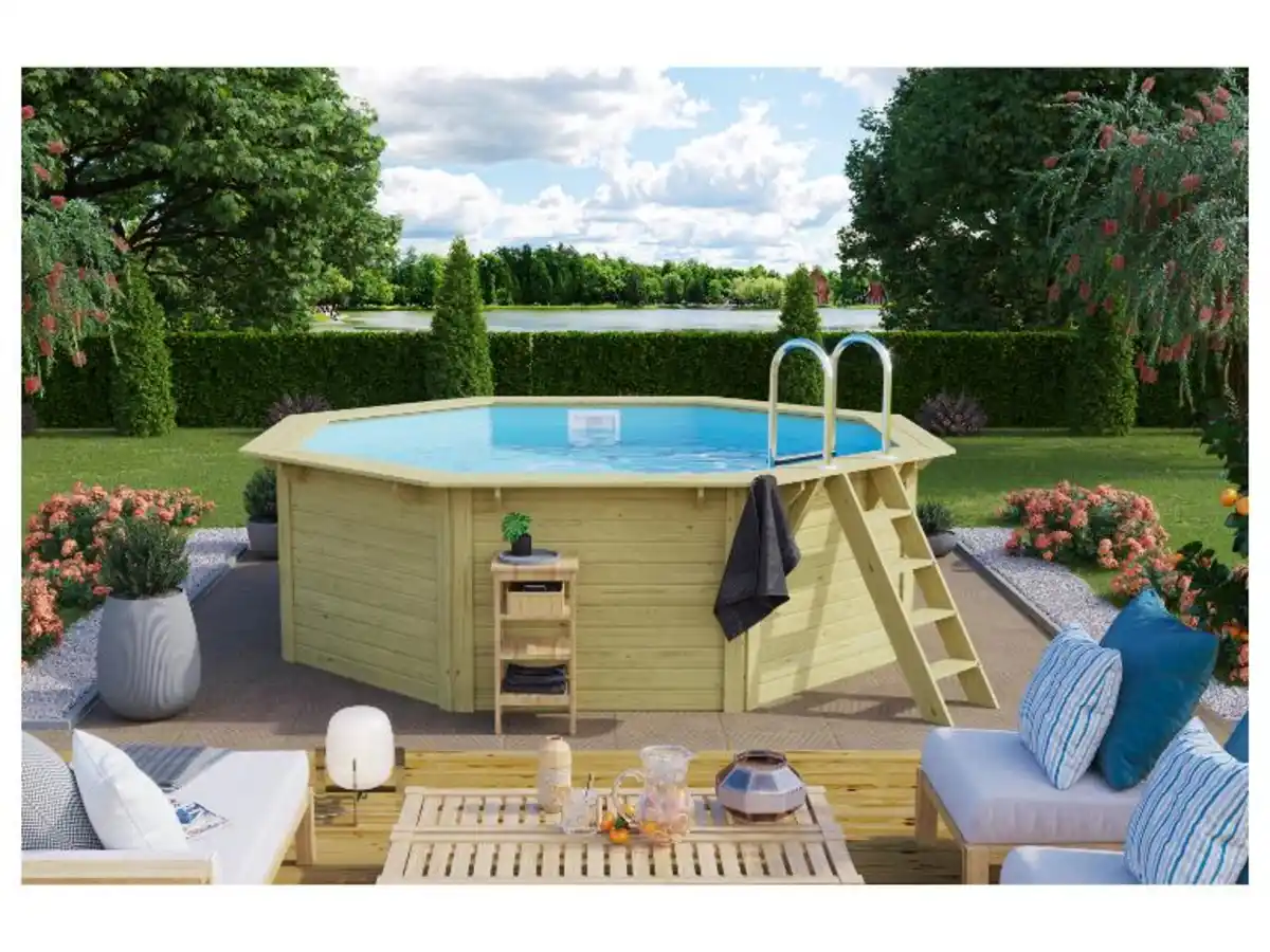 Bild 1 von KARIBU Holzpool »Flipper«