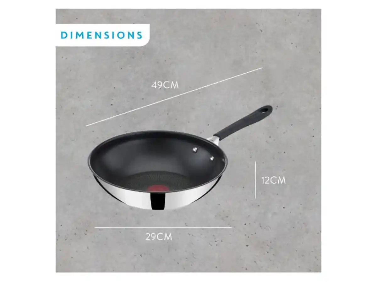 Bild 1 von JAMIE OLIVER BY TEFAL Edelstahl-Wokpfanne »Quick & Easy«, Ø 28 cm""