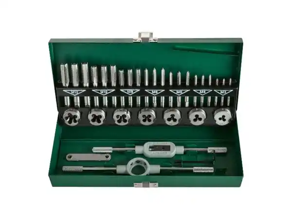 Bild 3 von PARKSIDE® Gewindebohrer-/ Schneideisen-Set, 32-teilig