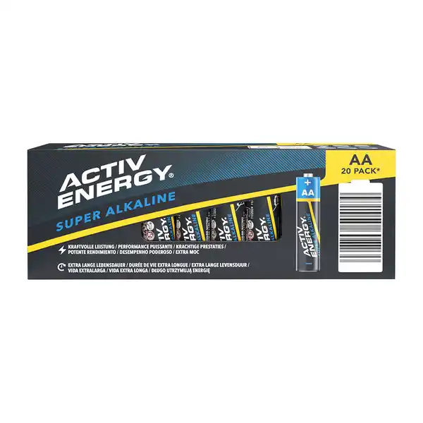 Bild 2 von ACTIV ENERGY Alkaline-Batterien