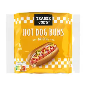 TRADER JOE’S Brioche-Hot-Dog-Buns
