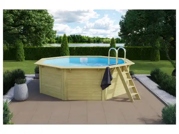 Bild 2 von KARIBU Holzpool »Flipper«
