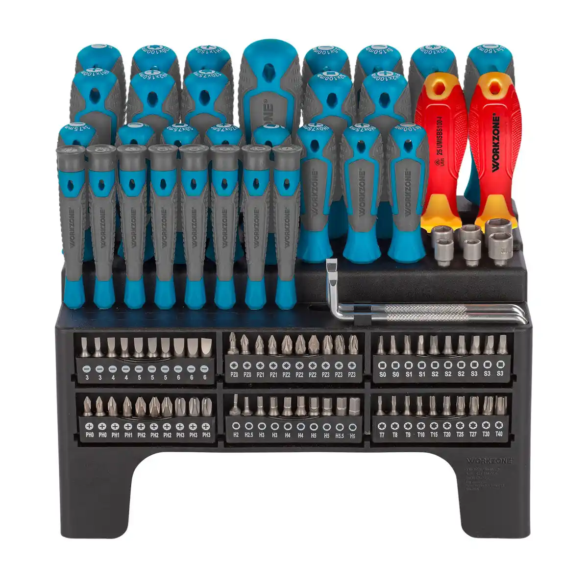 Bild 1 von WORKZONE XXL-Schraubendreher-Bit-Set