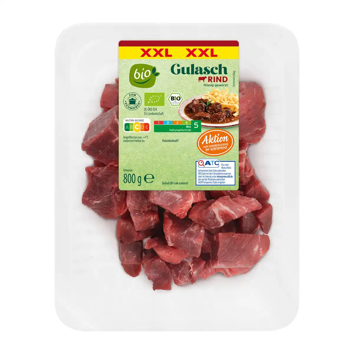 Bild 1 von Rindergulasch XXL
