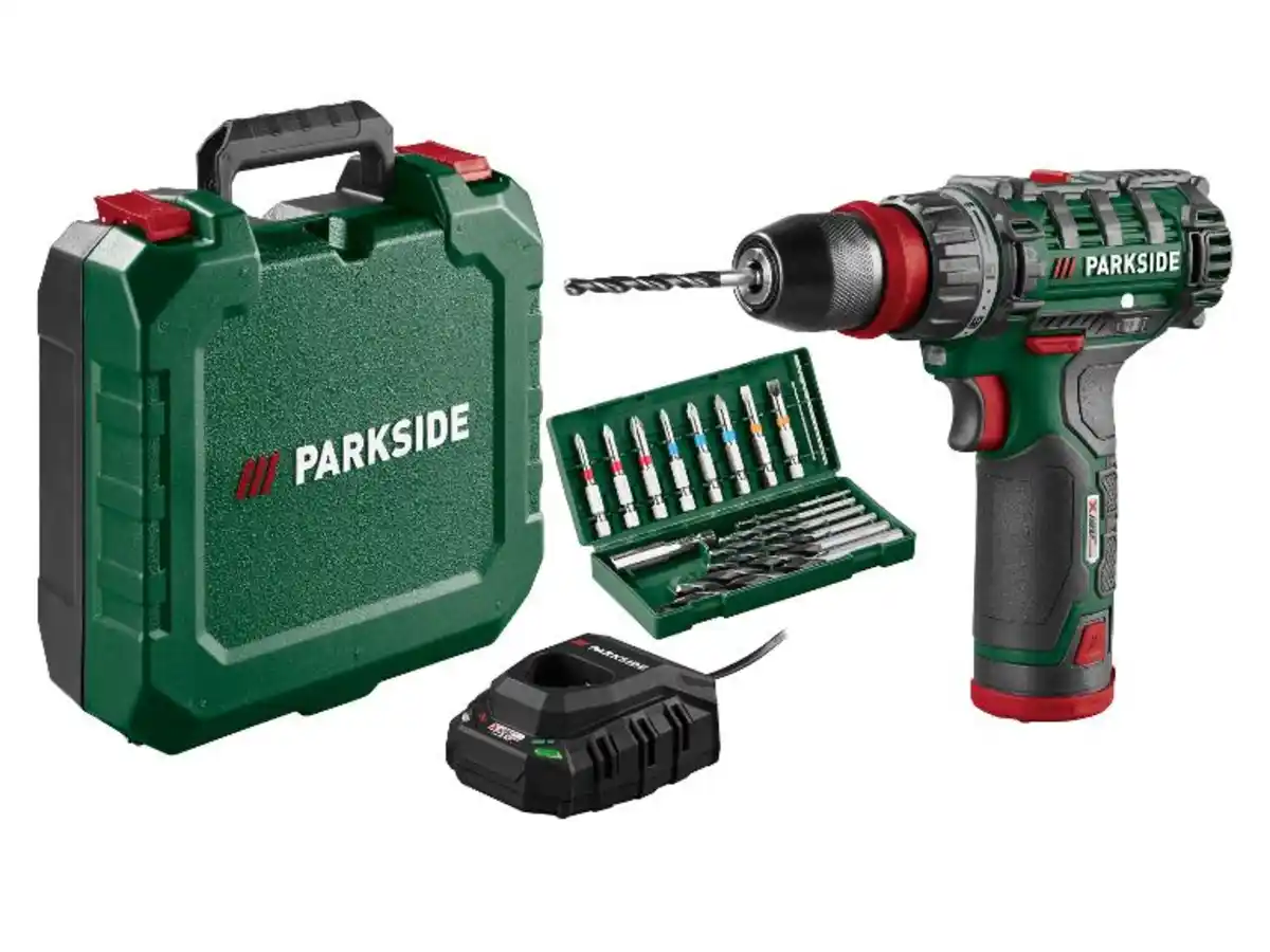 Bild 3 von PARKSIDE® 12 V Akku-Bohrschrauber »PBSA 12 F5«, mit Akku und Ladegrät""