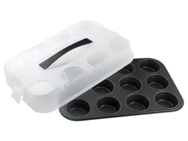 Bild 2 von ZENKER Muffinblech / Dessertform, mit Transporthaube