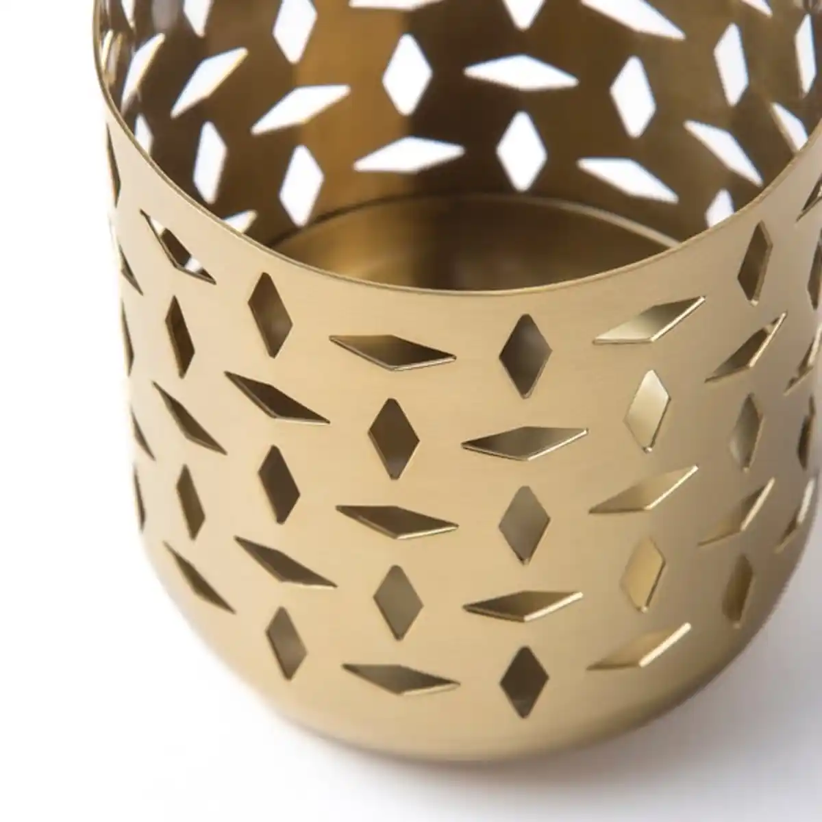 Bild 2 von GOKVÄLLÅ Teelichthalter, goldfarben, 10 cm