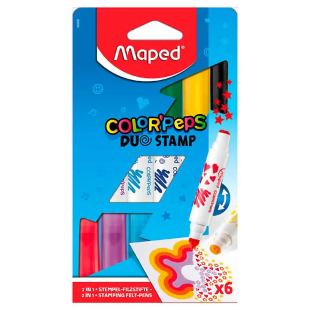 Bild 1 von MAPED Mal-Sortiment, Stempel-Filzstift