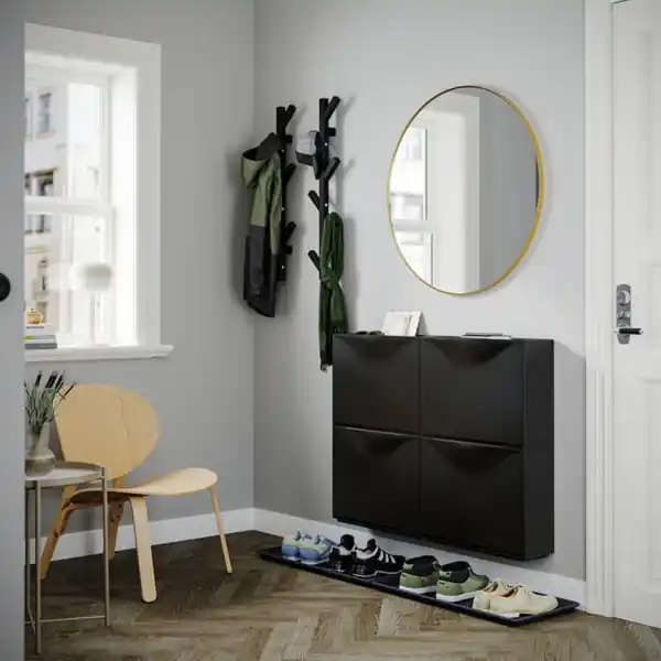 Bild 2 von TRONES / BAGGMUCK Flur-Set, 6-tlg., schwarz/grau