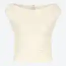 Bild 3 von Damen-T-Shirt mit Crepe-Struktur