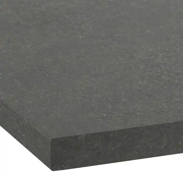 Bild 2 von SÄLJAN Maßarbeitsplatte, dunkelgrau Steinmuster/Laminat, 63.6-125x3.8 cm