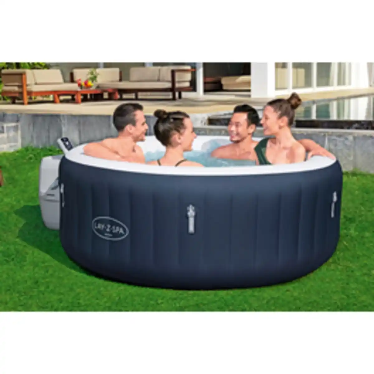 Bild 4 von BESTWAY Whirlpool »LAY-Z-SPA® Miami AirJet™«, Energiespar-Whirlpool, für 4 Personen, Ø 180 x 66 cm