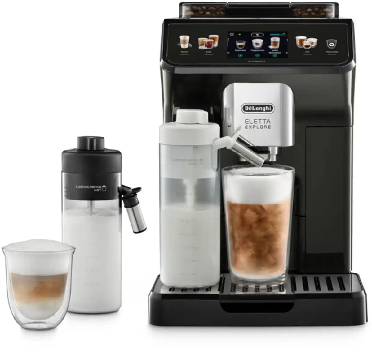 Bild 1 von ECAM 450.65.G Eletta Explore Kaffee-Vollautomat dunkelgrau