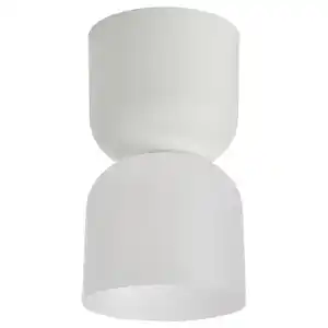 HAMNFYR Hängeleuchte, weiß, 14 cm