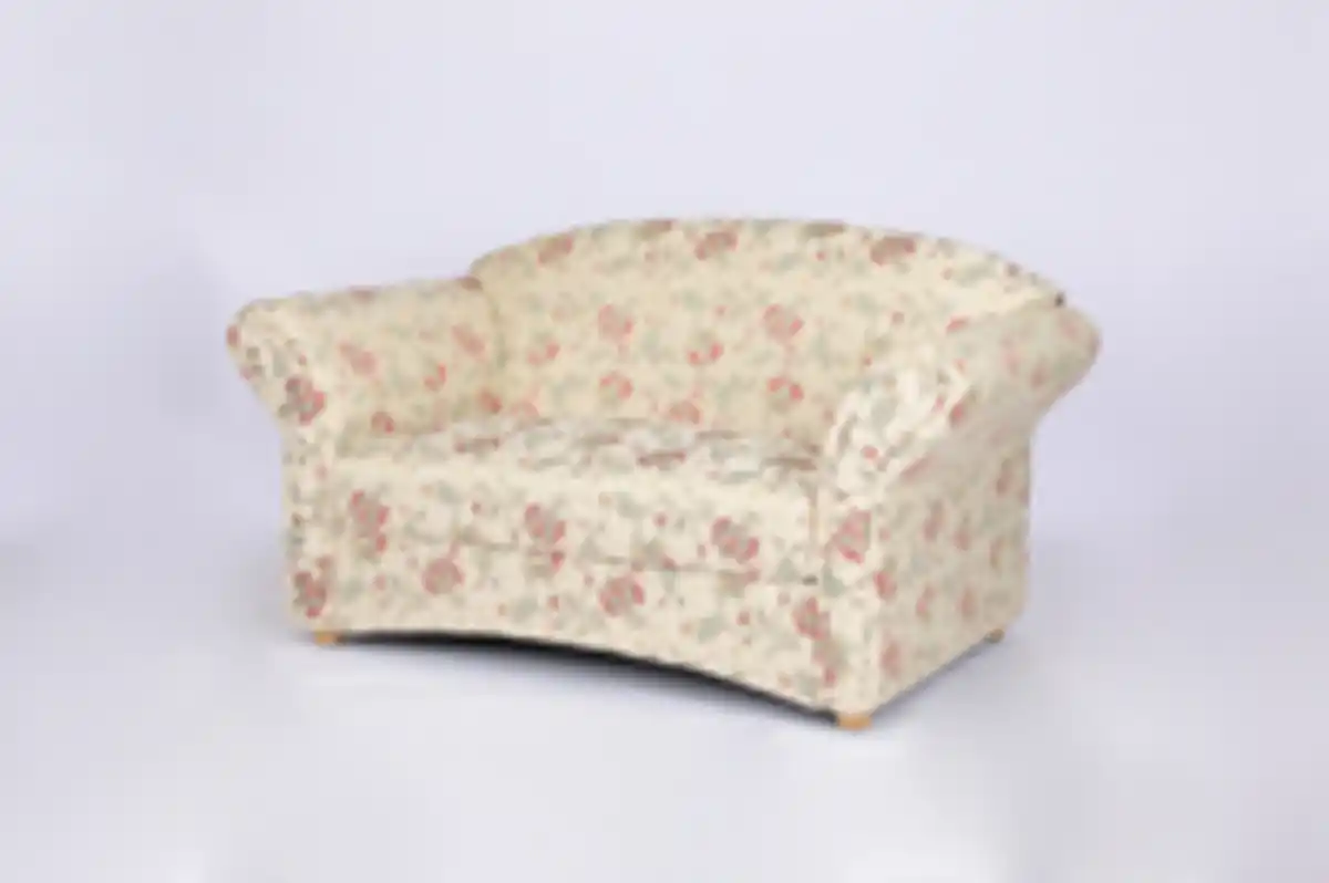 Bild 2 von 2-Sitzer Sofa Loretta, ca. 153 x 83 x 85 cm – Blumenmuster