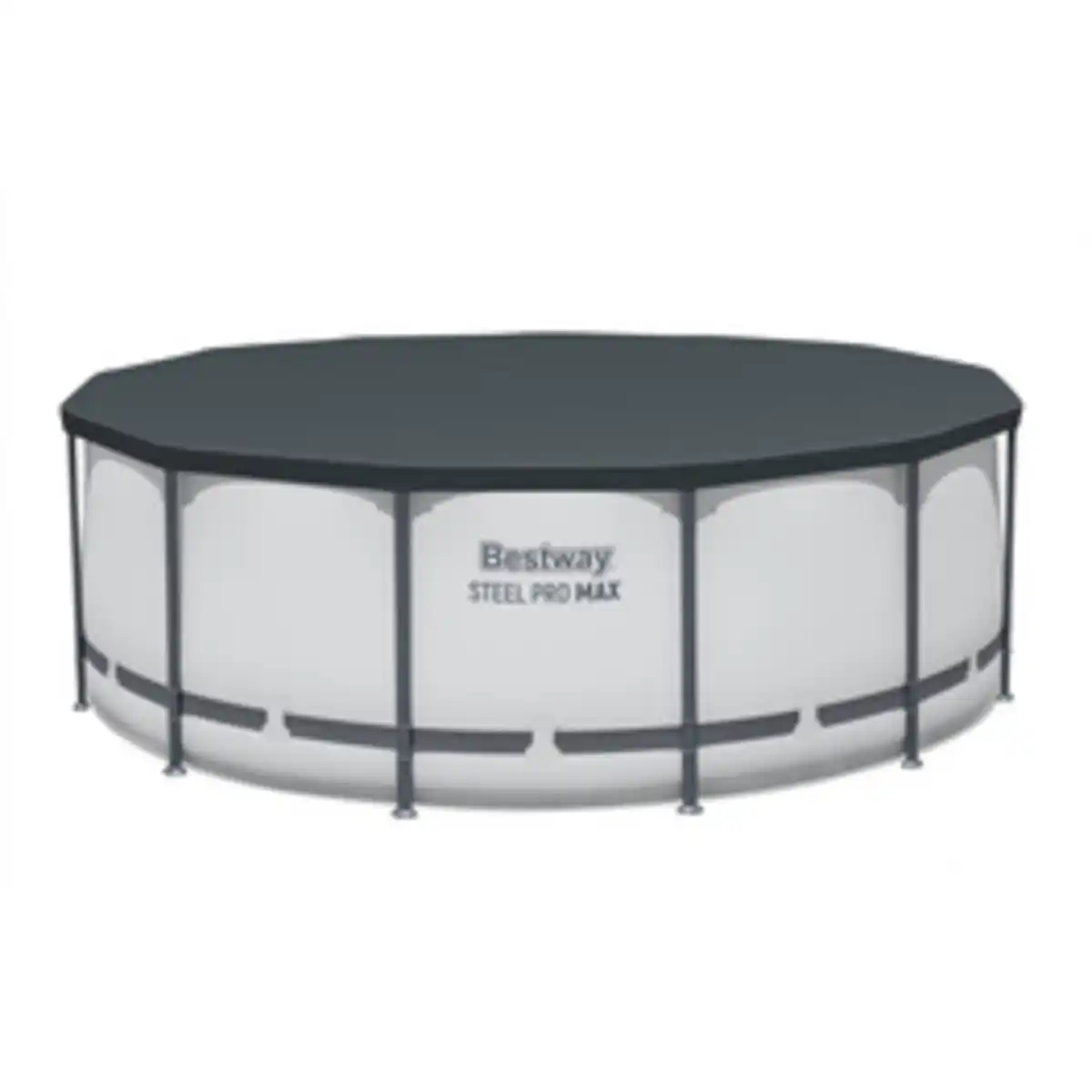 Bild 4 von BESTWAY Pool, Komplett-Set mit Filterpumpe Ø 396 x 122 cm, lichtgrau, rund