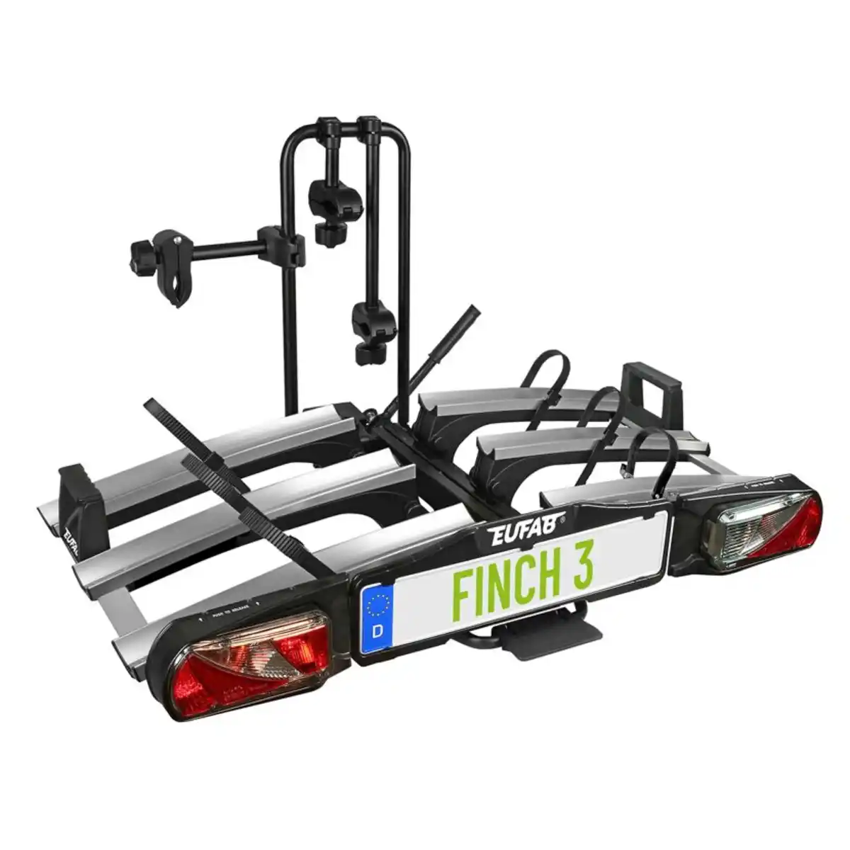 Bild 1 von Eufab Fahrradträger 'Finch' für 3 Fahrräder 60 kg