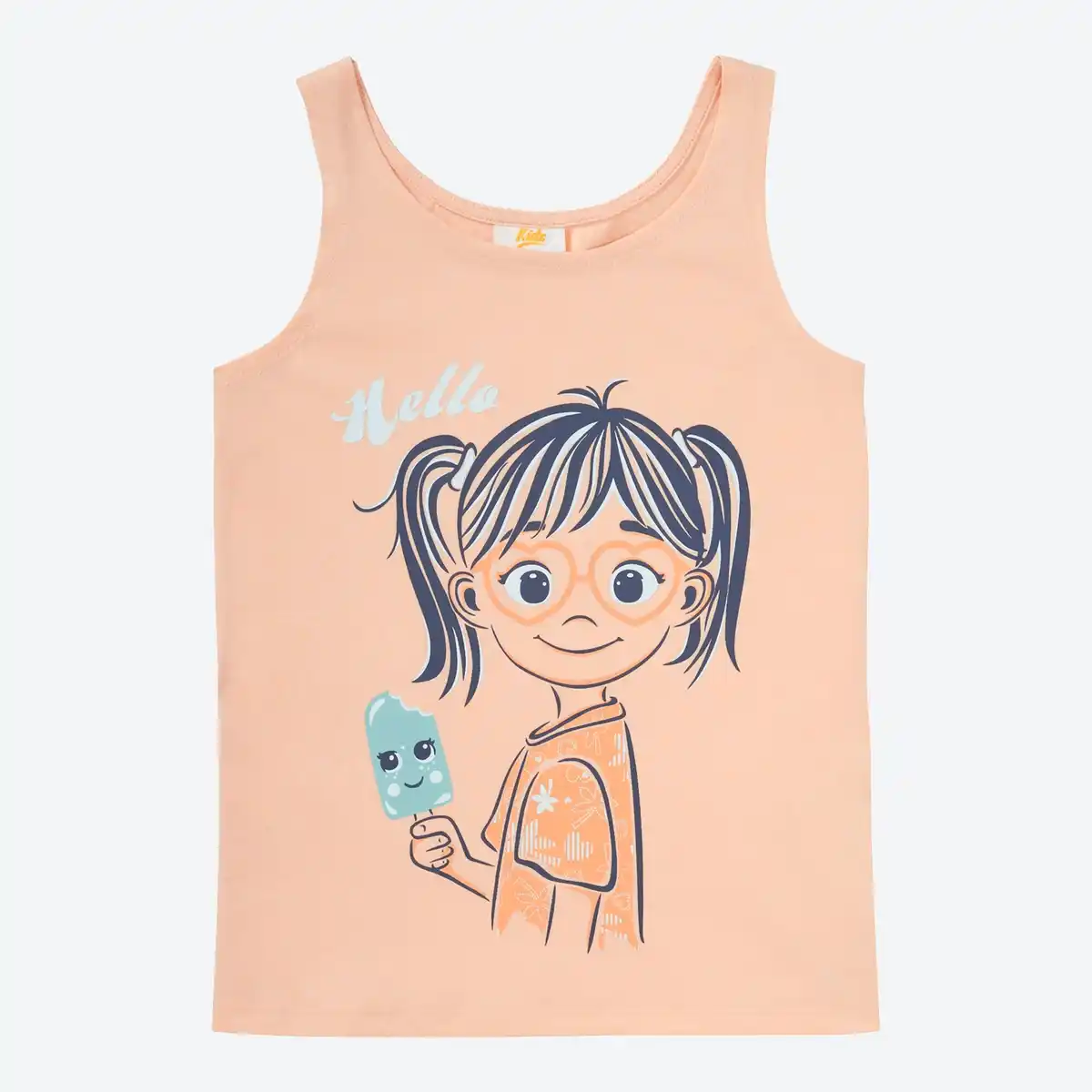Bild 1 von Kinder-Mädchen-Top mit Mädchen-Motiv