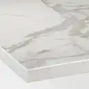 Bild 2 von MÖCKLARP Maßarbeitsplatte, matt weiß/marmoriert Porzellankomposit, 1 m²x2.0 cm