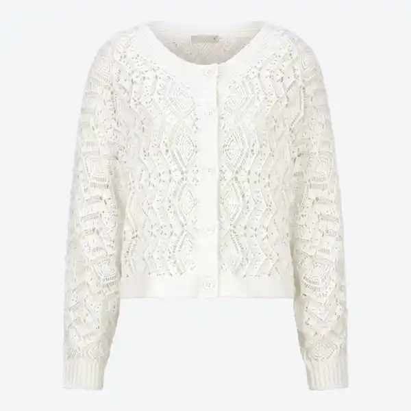 Bild 2 von Damen-Strickjacke mit Ajour-Design