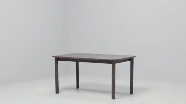 Bild 2 von STRANDTORP / BERGMUND Tisch und 8 Stühle, braun/Gunnared mittelgrau, 150/205/260 cm