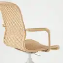 Bild 3 von LISABO / STIGBYGEL Schreibtisch und Stuhl, Eschenfurnier beige/weiß