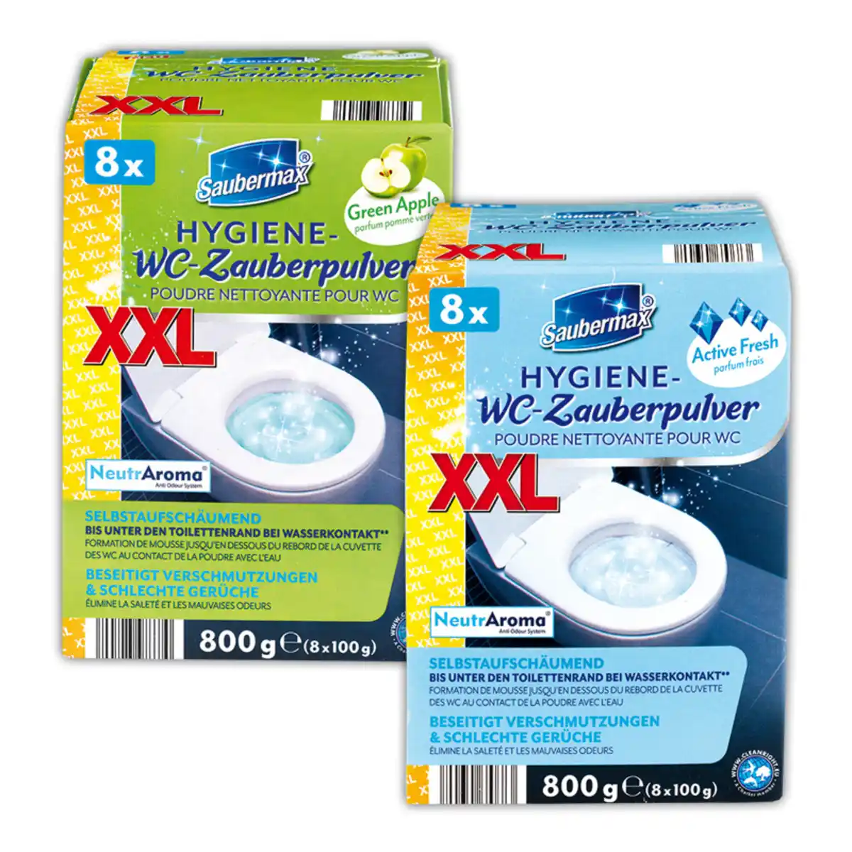 Bild 1 von Saubermax Hygiene-WC-Zauberpulver XXL